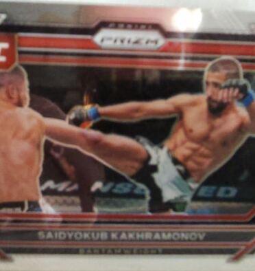 Saidyokub Kakhramonov #41 Ufc Cards 2023 Panini Prizm UFC