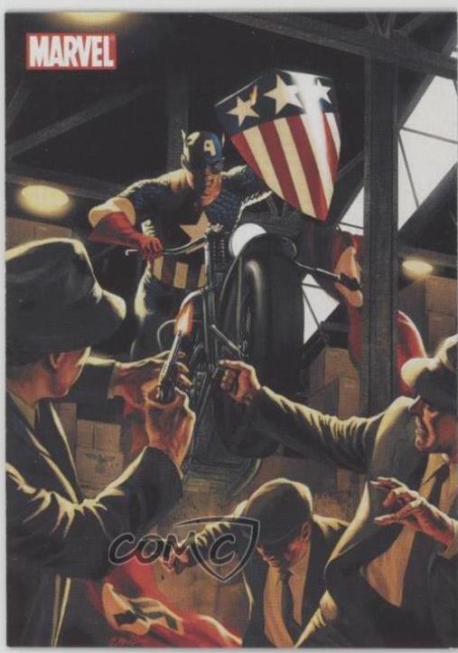 Captain America #T3 Marvel 2010 Rittenhouse 70-Years of Comics Tribute