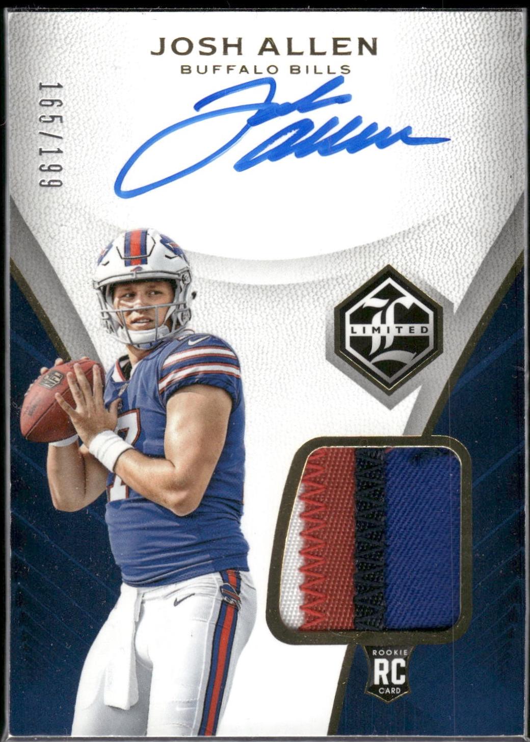 Josh Allen #104 2018 Panini Limited Football