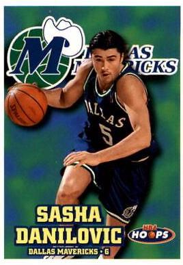 Sasha Danilovic #37 Basketball Cards 1997 Hoops