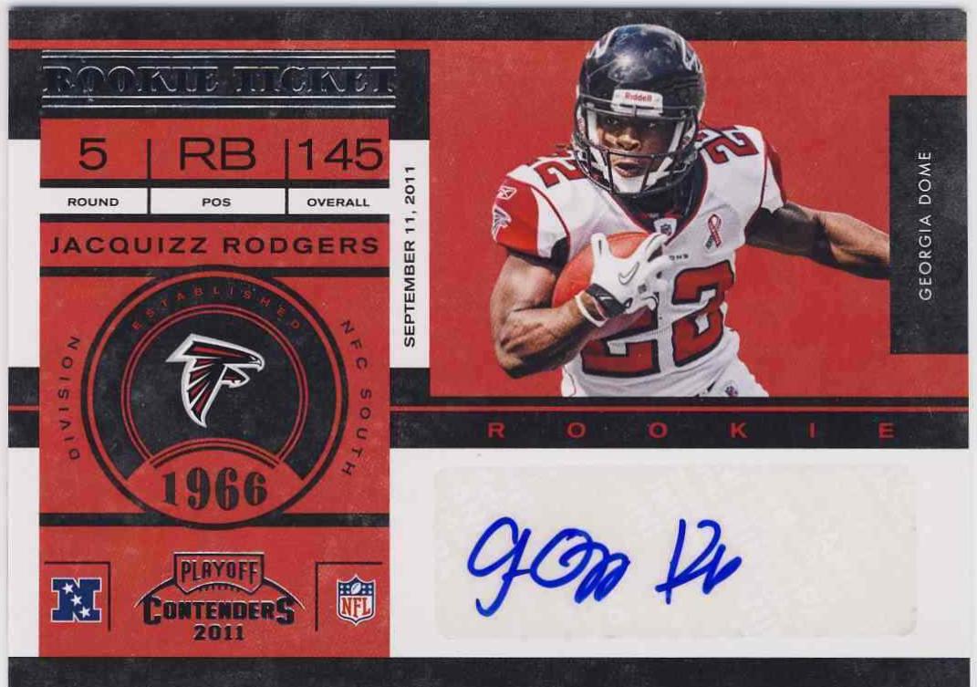 Jacquizz Rodgers #138 2011 Playoff Contenders Football