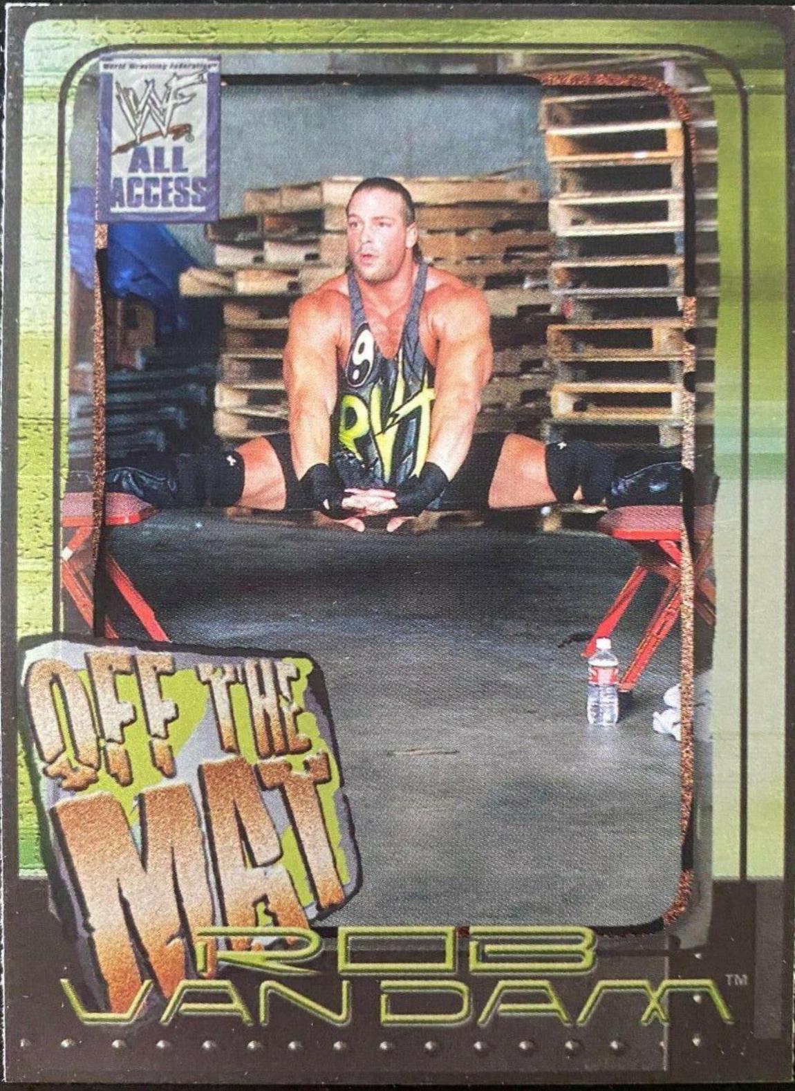 Rob Van Dam #73 Wrestling Cards 2002 Fleer WWF All Access