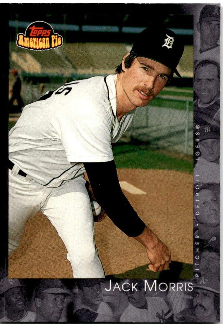 Jack Morris #43 Baseball Cards 2001 Topps American Pie
