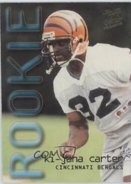 Ki Jana Carter #424 Football Cards 1995 Ultra