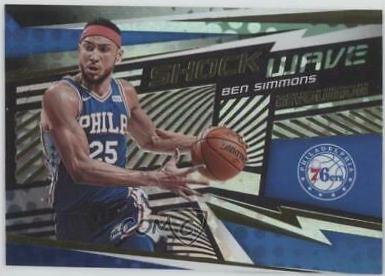 Ben Simmons #16 Basketball Cards 2019 Panini Revolution Shock Wave