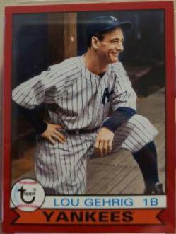 Lou Gehrig [Red Border] #190
