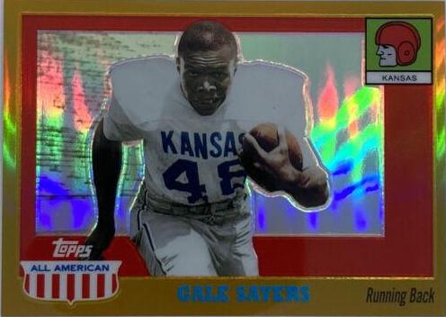 Gale Sayers [Gold Chrome Refractor] #30