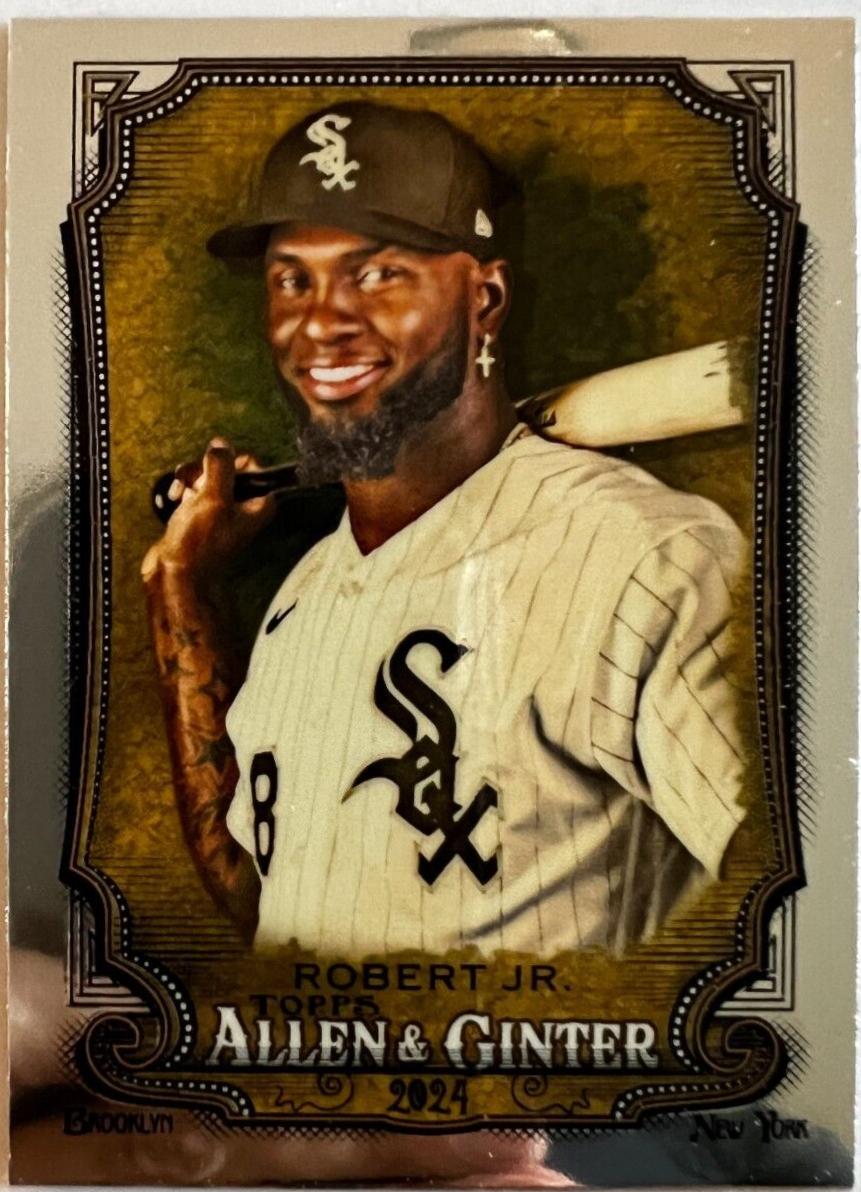 Luis Robert Jr. #7 Baseball Cards 2024 Topps Allen & Ginter Chrome