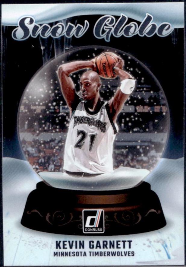 Kevin Garnett #41 2024 Panini Donruss Snow Globe Basketball