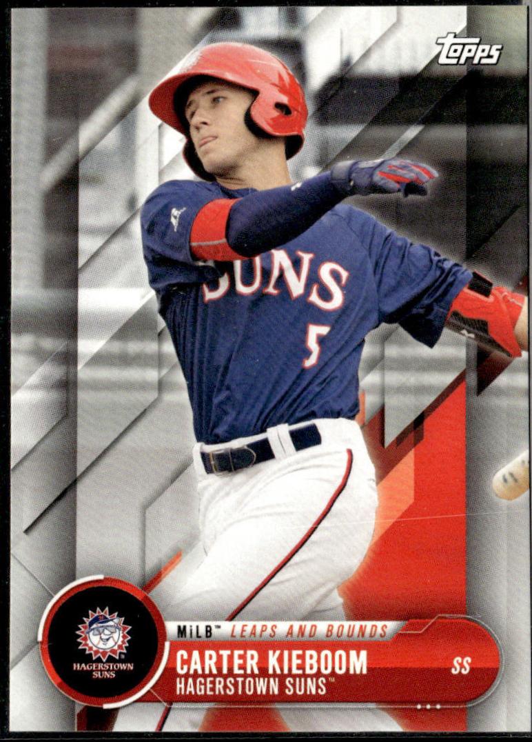 Carter Kieboom #LB-CK Baseball Cards 2018 Topps Pro Debut MiLB Leaps and Bounds
