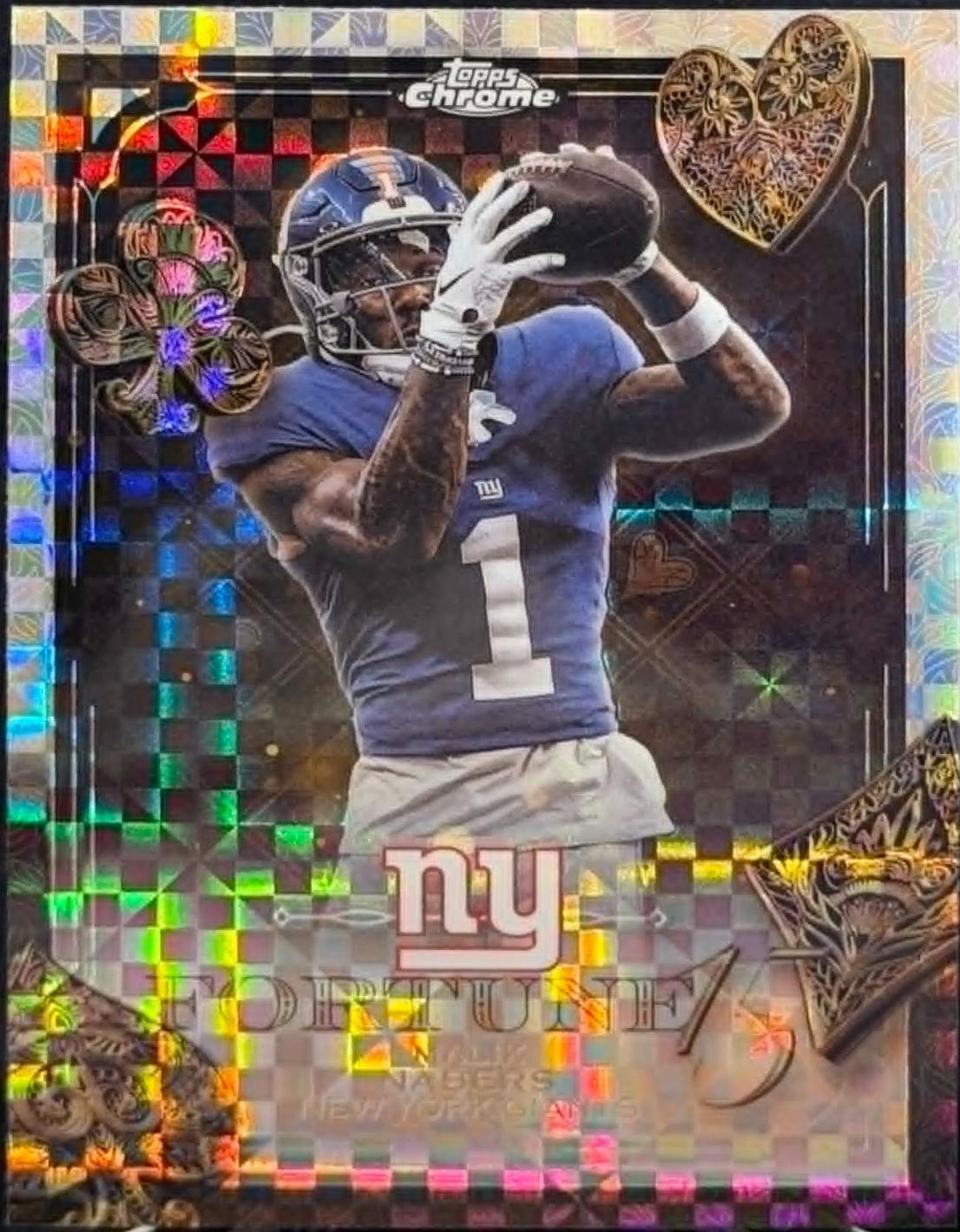 Malik Nabers [X-Fractor] #F15-15 Prices | 2025 Topps Chrome