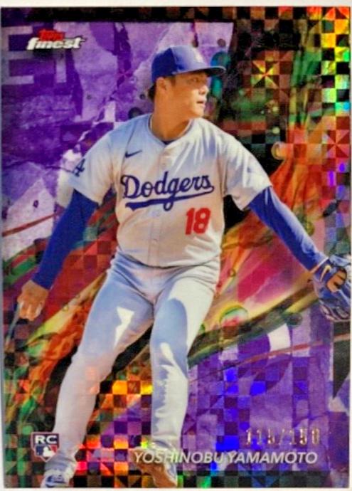 Yoshinobu Yamamoto [Purple Checkerboard Refractor] #150