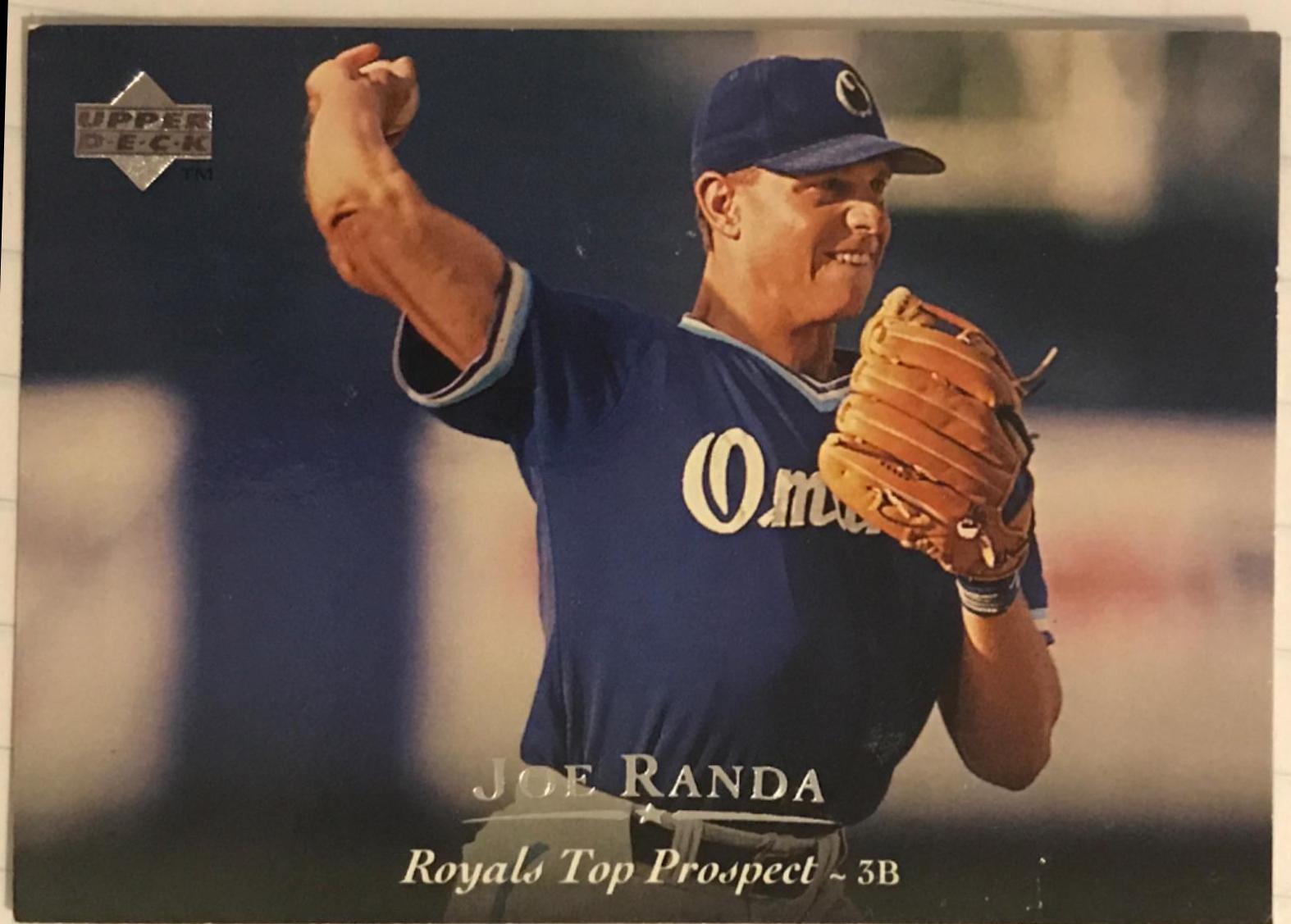 Joe Randa #31 Baseball Cards 1994 Upper Deck Top Prospects