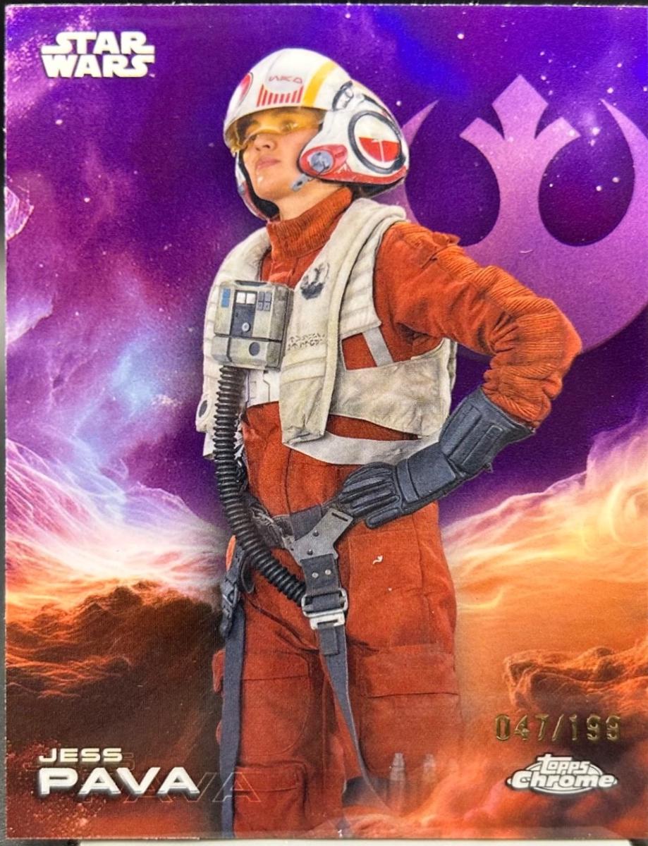 Jess Pava [Purple] #126 Prices | Star Wars 2025 Topps Chrome | Star ...