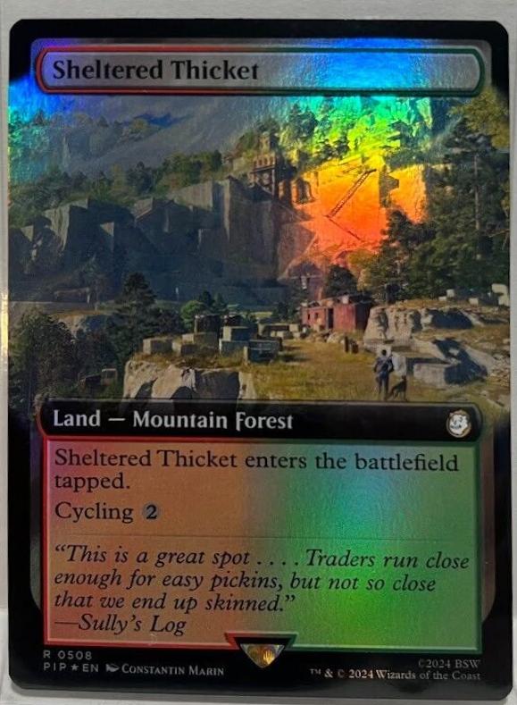 Sheltered Thicket #508 Magic Fallout