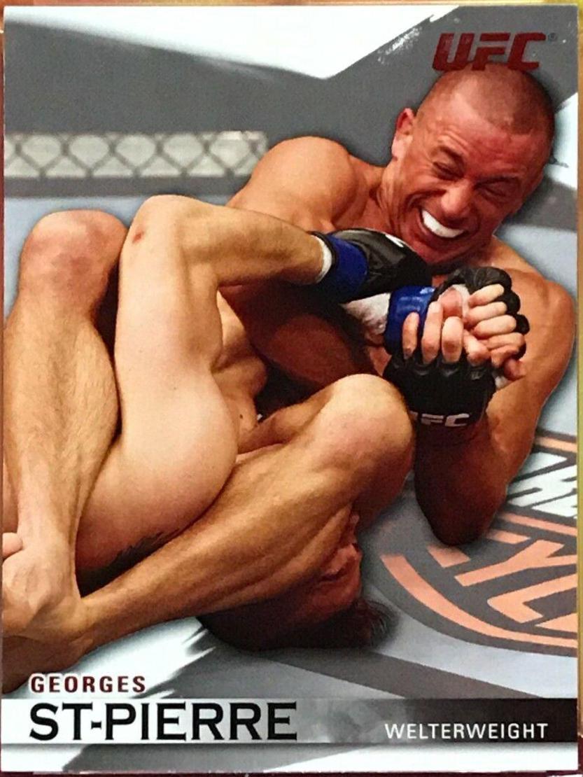 Georges St Pierre #100 Ufc Cards 2010 Topps UFC Knockout
