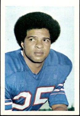 Haven Moses #37 Football Cards 1972 NFLPA Wonderful World Stamps