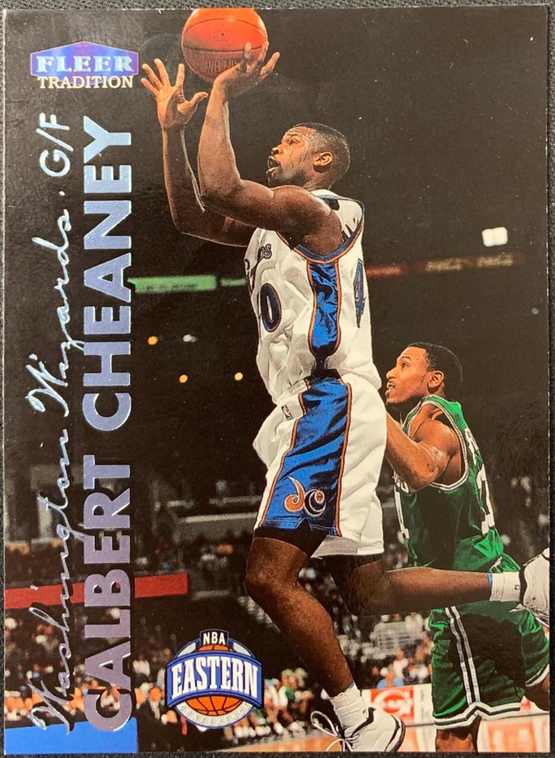 Calbert Cheaney #38 Basketball Cards 1999 Fleer Tradition