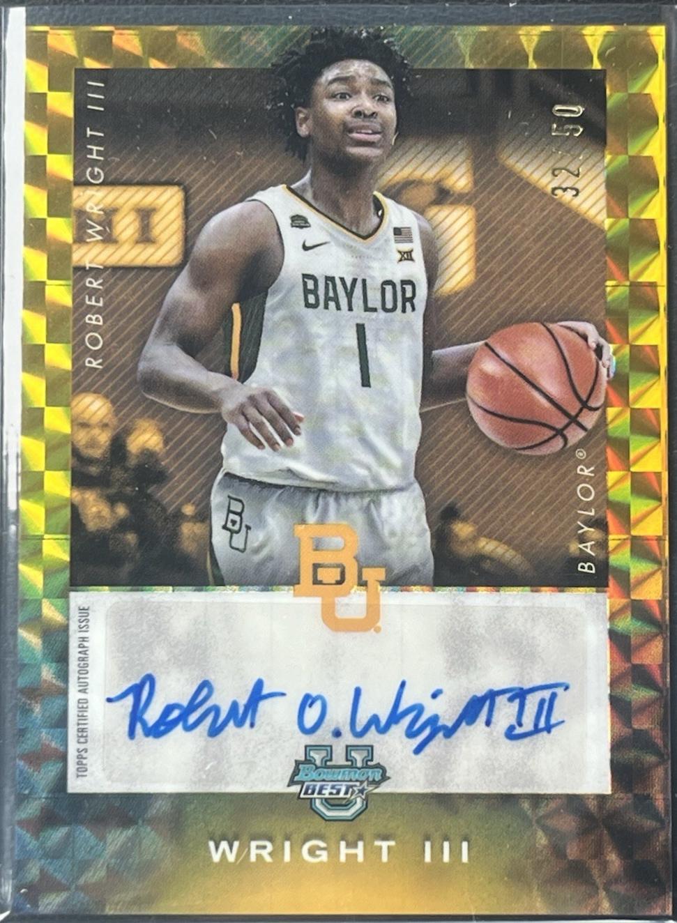 Robert Wright III [Gold Refractor] #ISO-RW