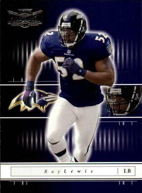 Ray Lewis #2 Football Cards 2001 Playoff Preferred