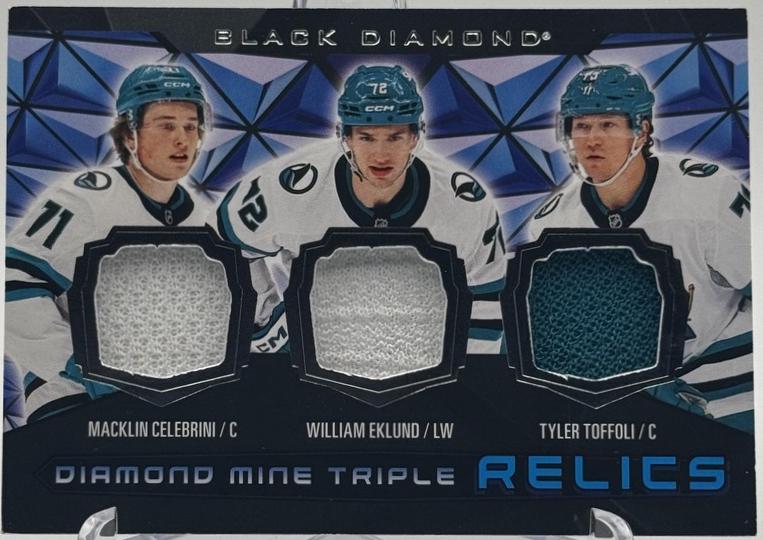Macklin Celebrini / William Eklund / Tyler Toffoli #DMTR-CET
