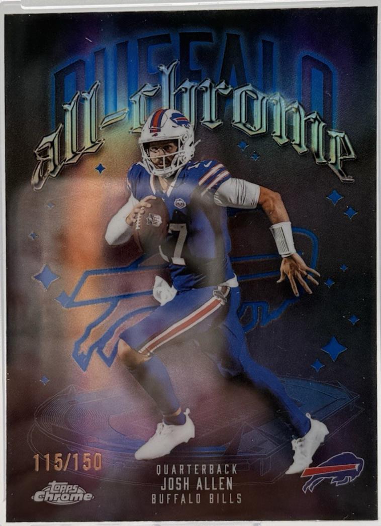 Josh Allen [Blue Refractor] #ACT-2 Prices | 2025 Topps Chrome All