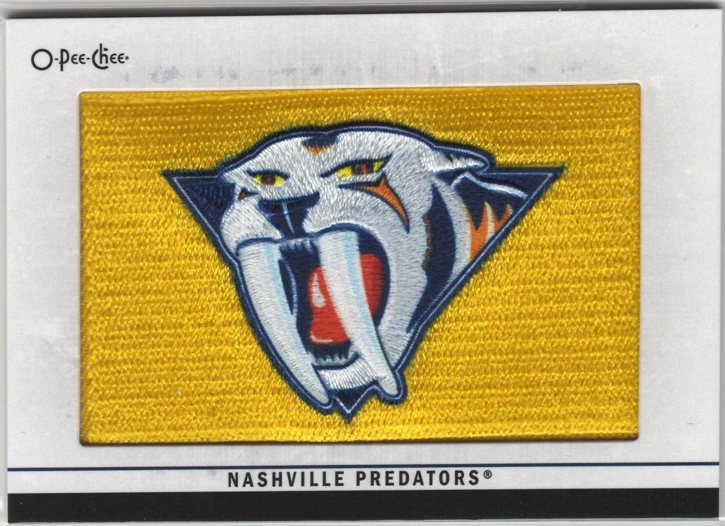 Nashville Predators #401 Hockey Cards 2024 O-Pee-Chee Team Logo Patch