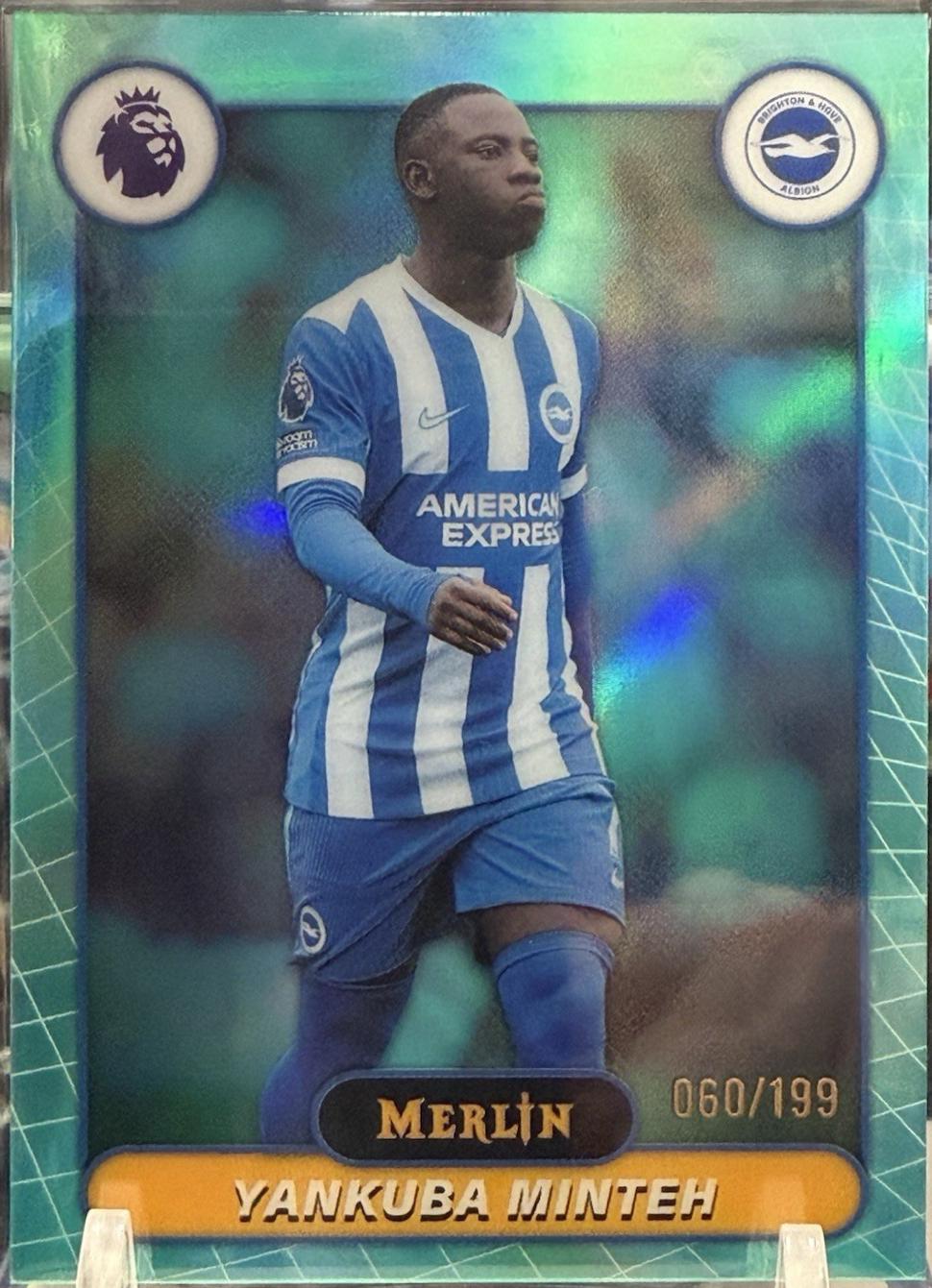 Yankuba Minteh #44 2026 Topps Merlin Premier League