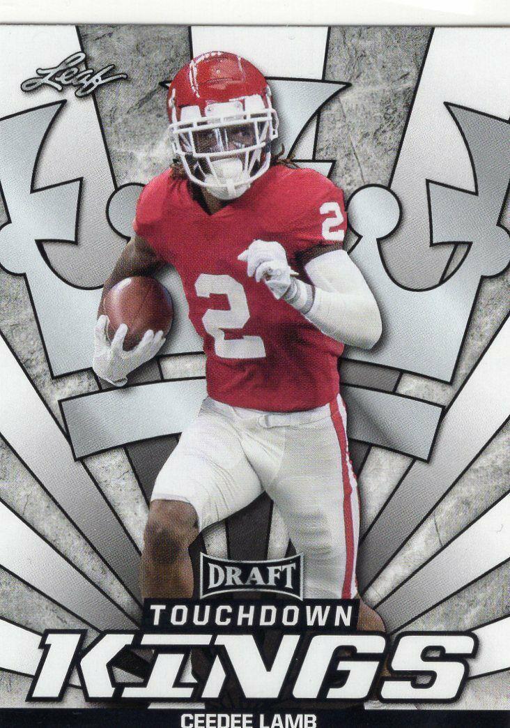 CeeDee Lamb #76 Football Cards 2020 Leaf Draft