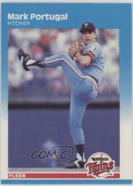 Mark Portugal #548 Baseball Cards 1987 Fleer