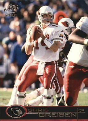 Chris Greisen #4 Football Cards 2001 Pacific
