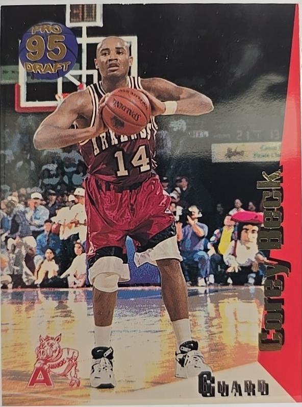 Corey Beck #70 1995 Collect A Card Basketball