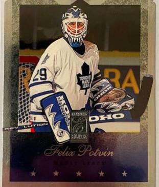 Felix Potvin #97 Hockey Cards 1995 Donruss Elite
