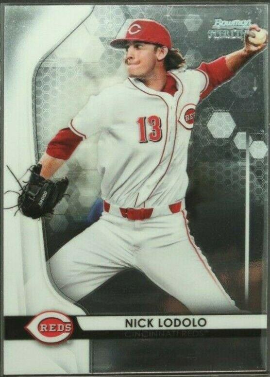 Nick Lodolo #BPR-10 Baseball Cards 2020 Bowman Sterling