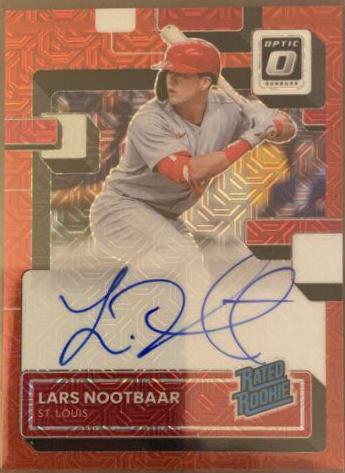 ラーズ・ヌートバー Nootbaar RC 直筆サイン 限定 ジャージ付