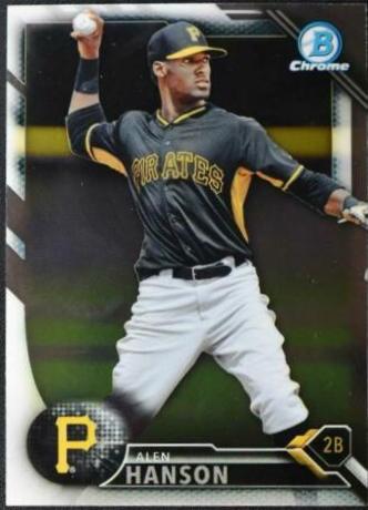 Alen Hanson #BCP-102 Baseball Cards 2016 Bowman Chrome Prospects