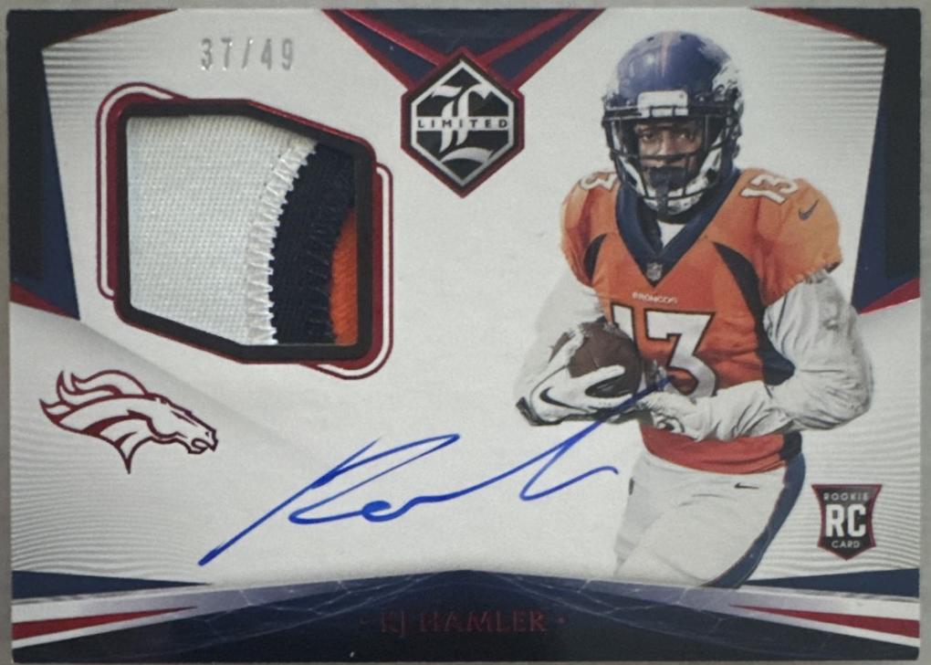 KJ Hamler [Patch Autograph Ruby] #120