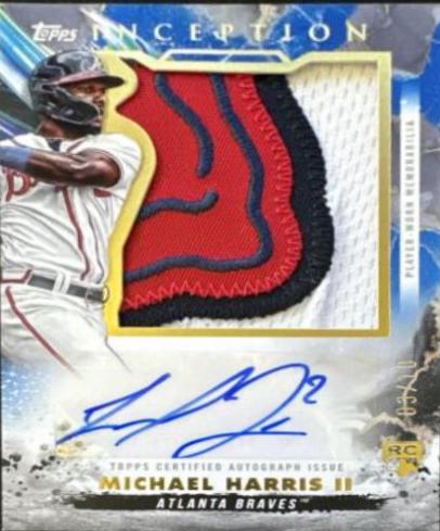 Michael Harris II [Blue] #IAJP-MH Prices | 2023 Topps Inception