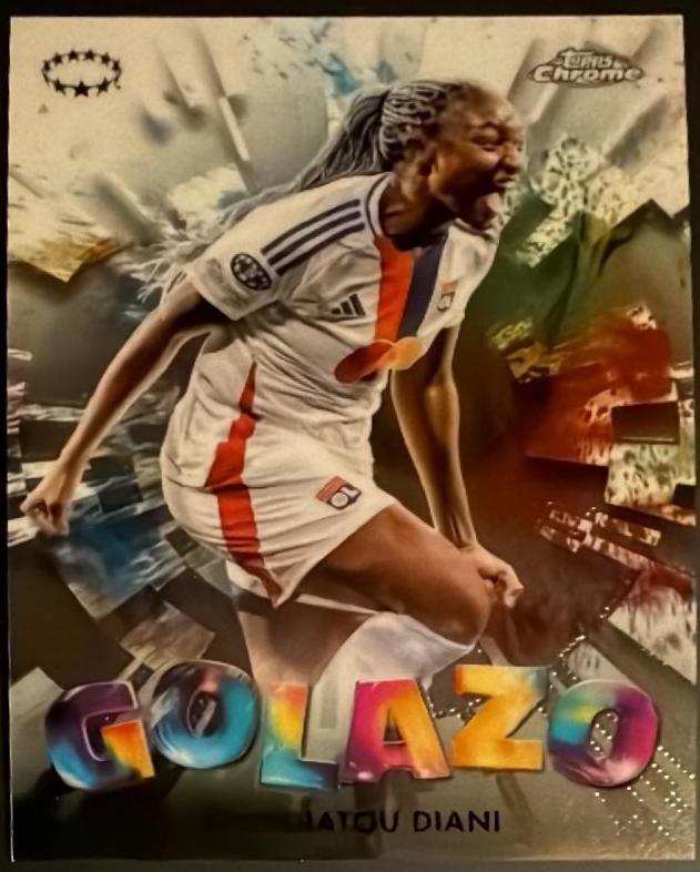 Kadidiatou Diani #G-14 2024 Topps Chrome Uwcl Golazo Soccer