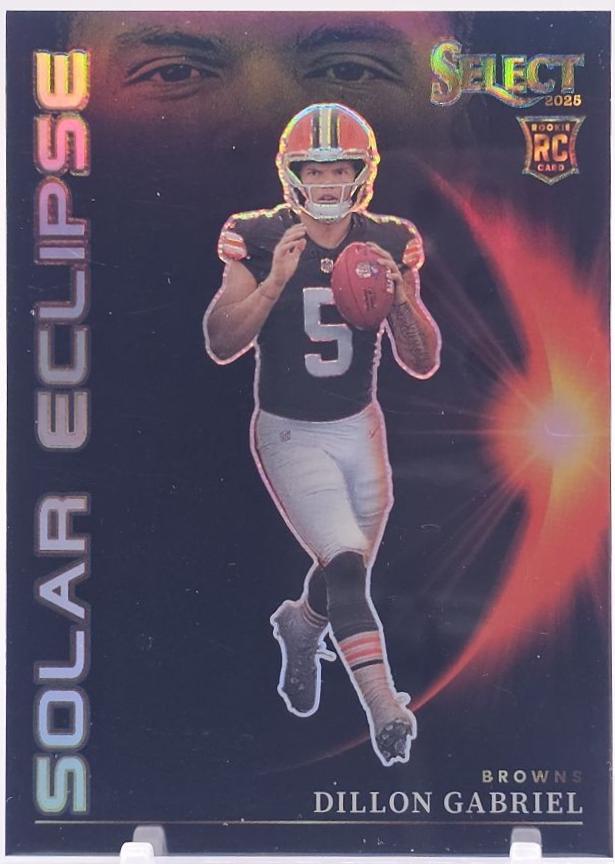 Dillon Gabriel #23 2025 Panini Select Football Solar Eclipse