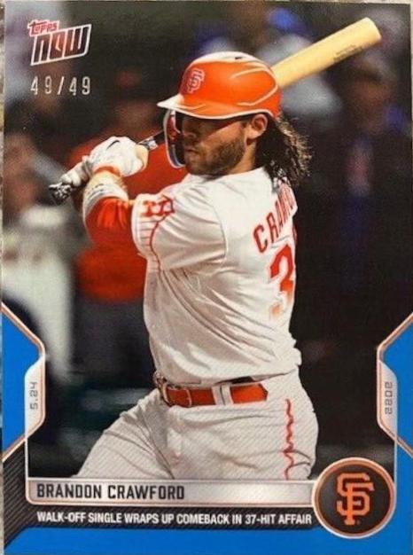 Brandon Crawford [Blue] #235
