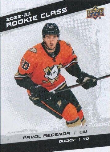 Pavol Regenda #RC-23 Hockey Cards 2022 Upper Deck Rookie Class