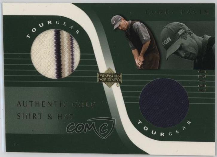 Corey Pavin #TG-CP 2001 Upper Deck Tour Gear Golf
