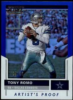 Tony Romo #272 2017 Score Football