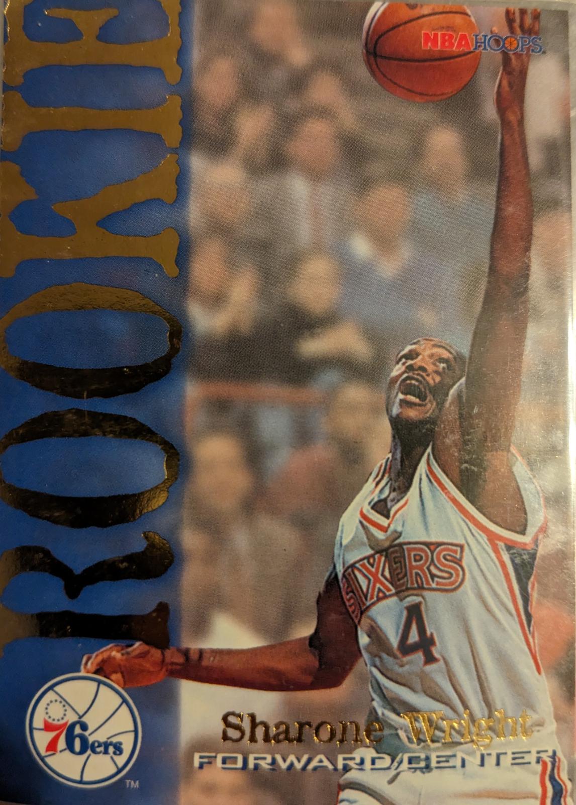 Sharone Wright #361 Basketball Cards 1994 Hoops