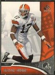 Braylon Edwards #22 Football Cards 2006 SP Authentic