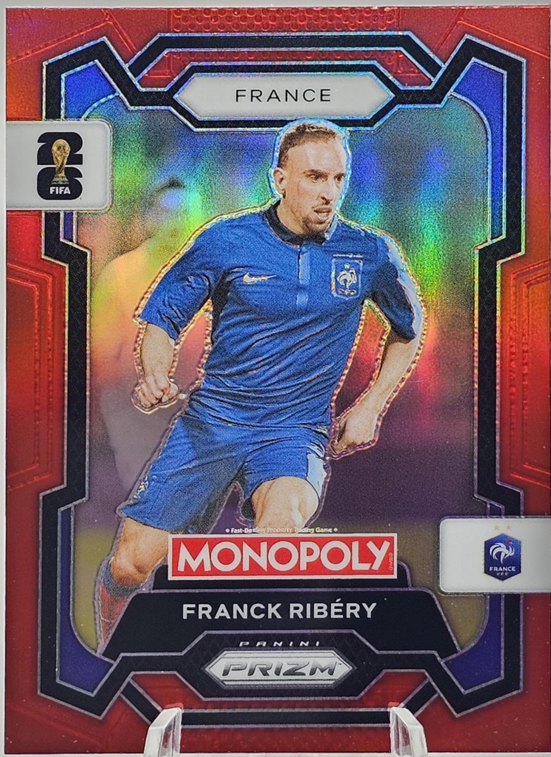 Franck Ribery [Red] #8 Prices | 2026 Panini Prizm Monopoly FIFA World ...