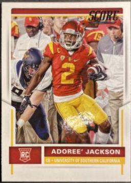 Adoree' Jackson #392 Football Cards 2017 Panini Score