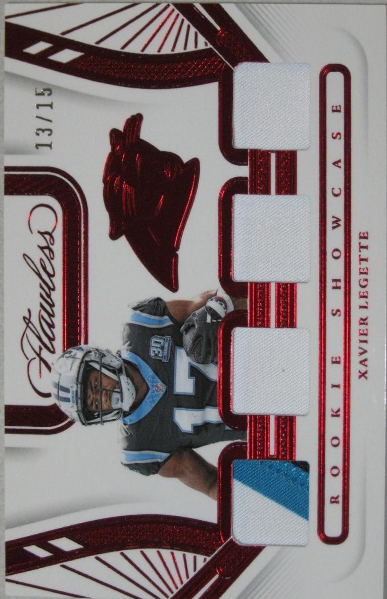 Xavier Legette #19 2024 Panini Flawless Football Rookie Showcase