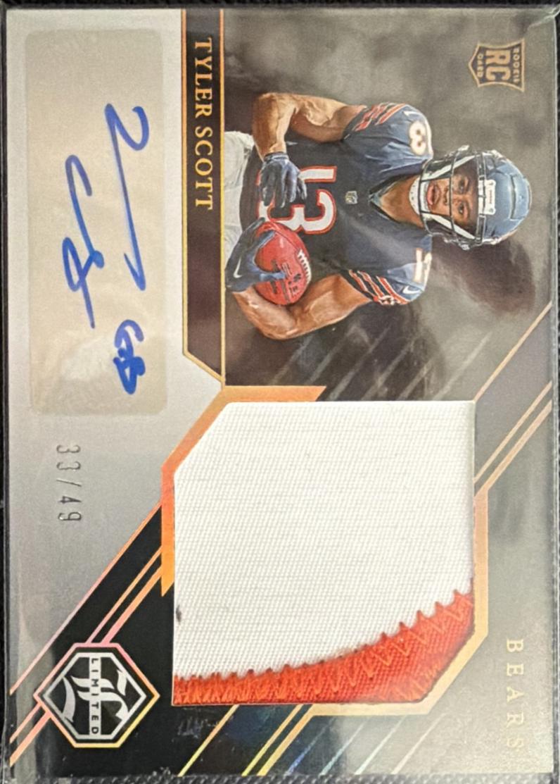 Tyler Scott [Gold Spotlight Rookie Patch Autograph Jumbo] #181